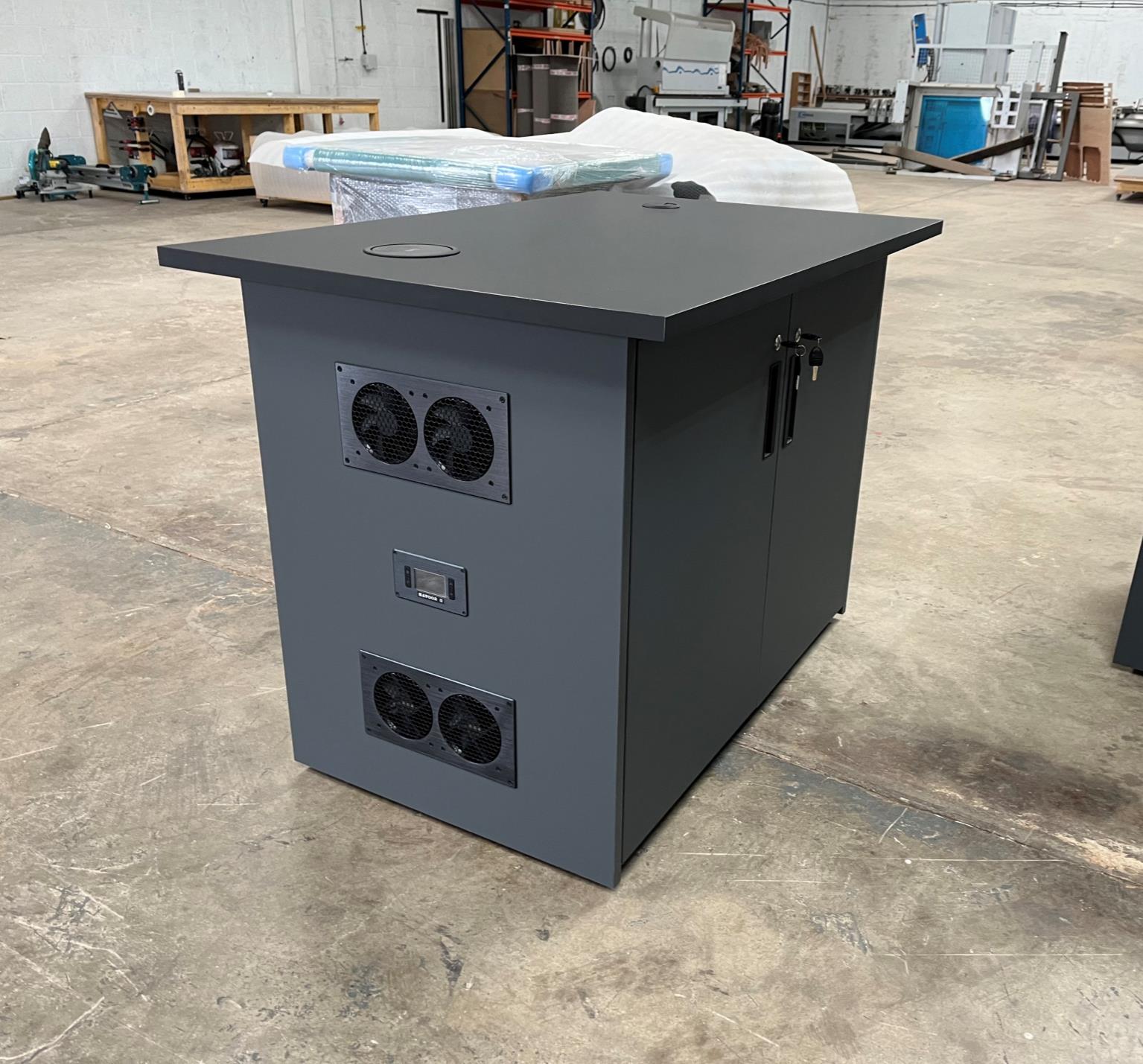 Custom media cabinet